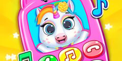 Baby Princess Unicorn Mobile Phone